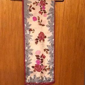 Red, Gray and Tan Scarf